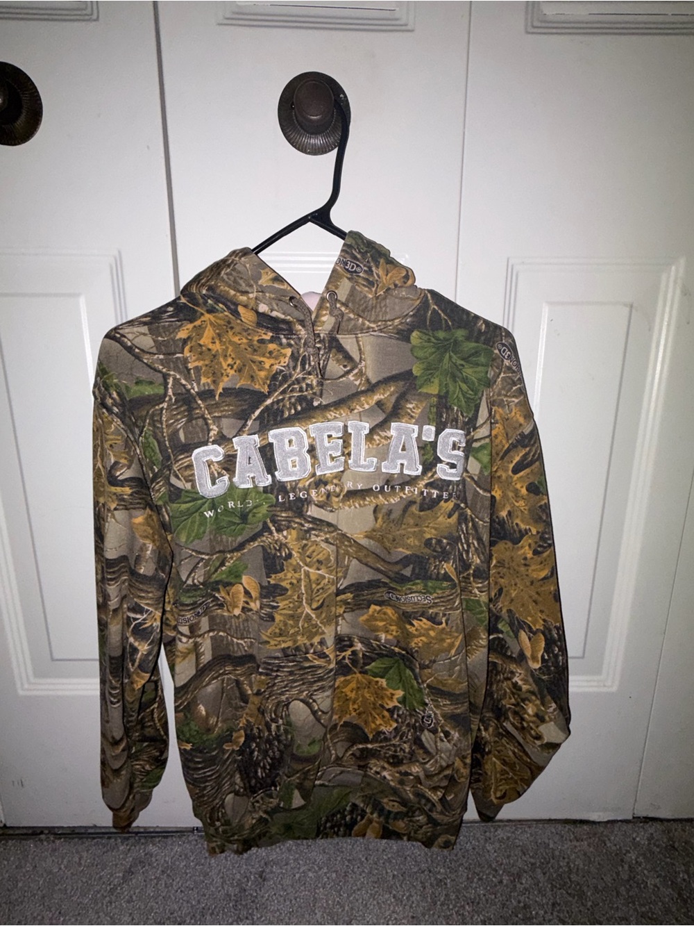 Cabela's Kids' Realtree Camo Hoodie in Brown & Green